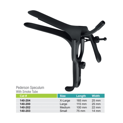 Pederson Speculum With Smoke Tube